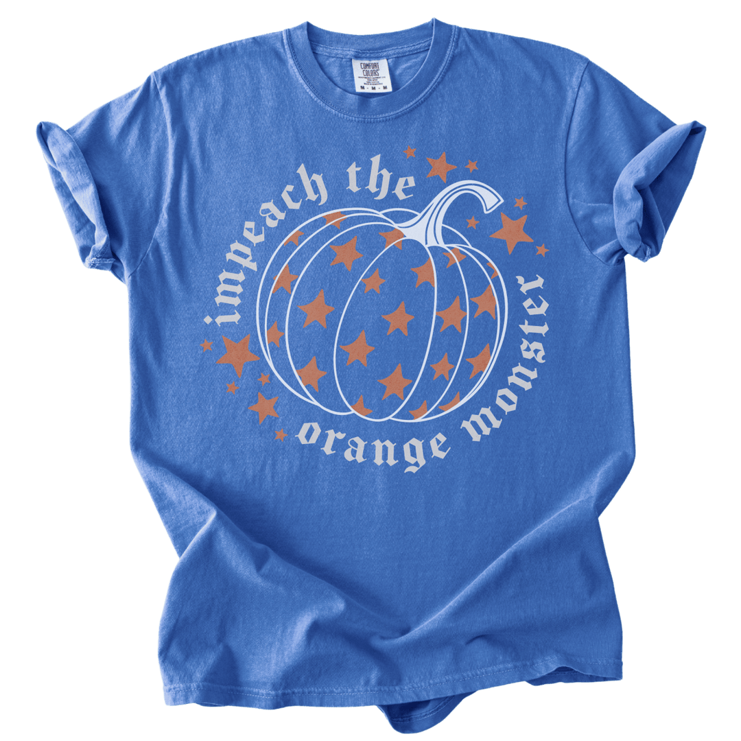 Impeach The Orange Monster Pumpkin Tee - The Rogue Petal Co. - T-Shirt