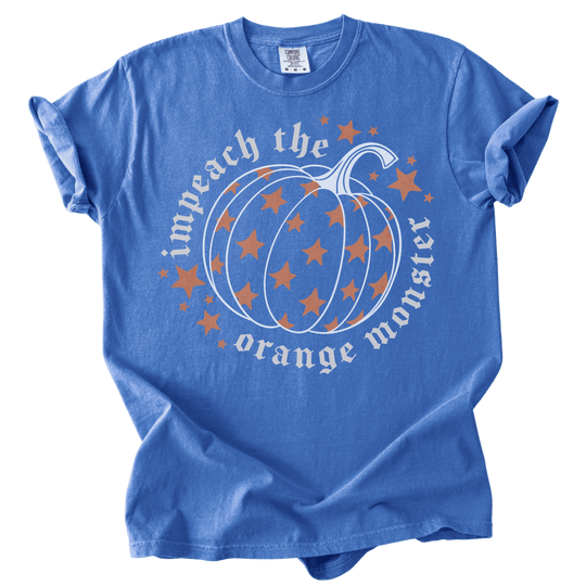 Impeach The Orange Monster Pumpkin Tee - The Rogue Petal Co. - T-Shirt