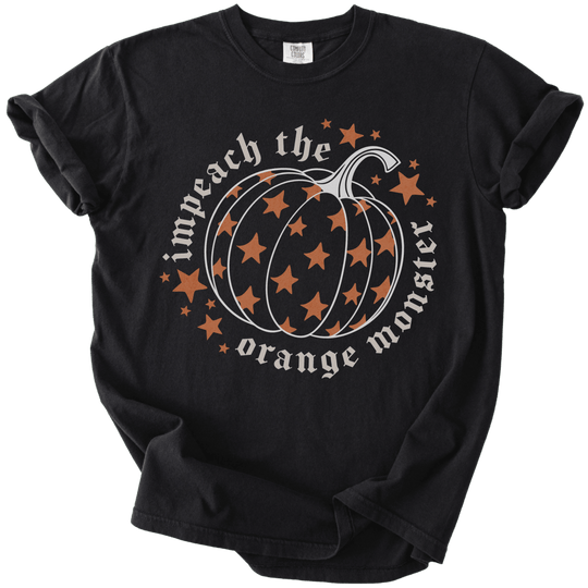 Impeach The Orange Monster Pumpkin Tee - The Rogue Petal Co. - T-Shirt