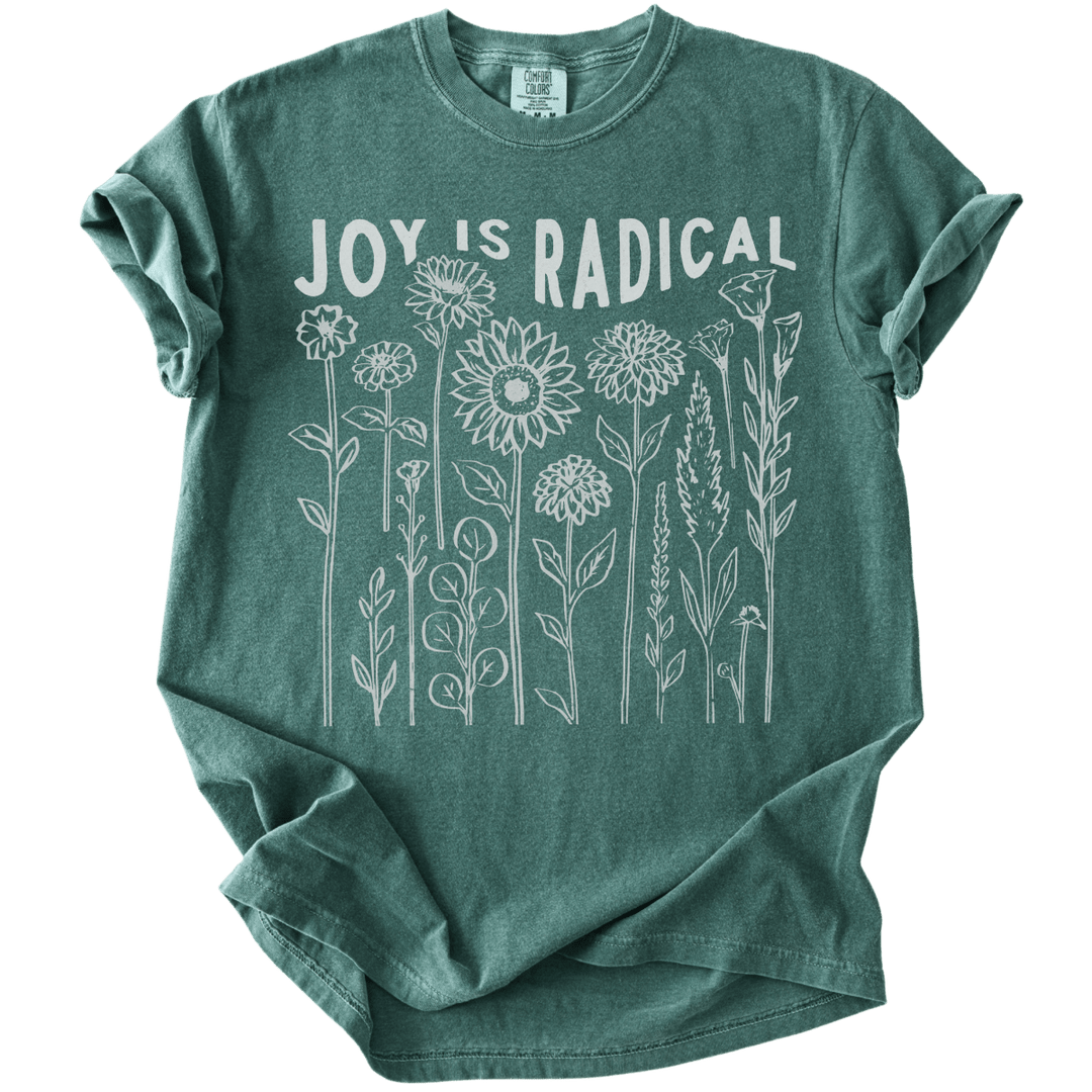 Joy is Radical Tee - The Rogue Petal Co. - T-Shirt