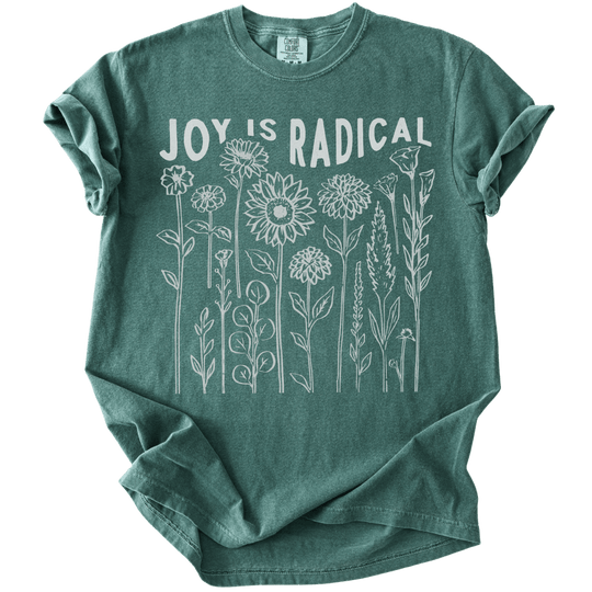 Joy is Radical Tee - The Rogue Petal Co. - T-Shirt