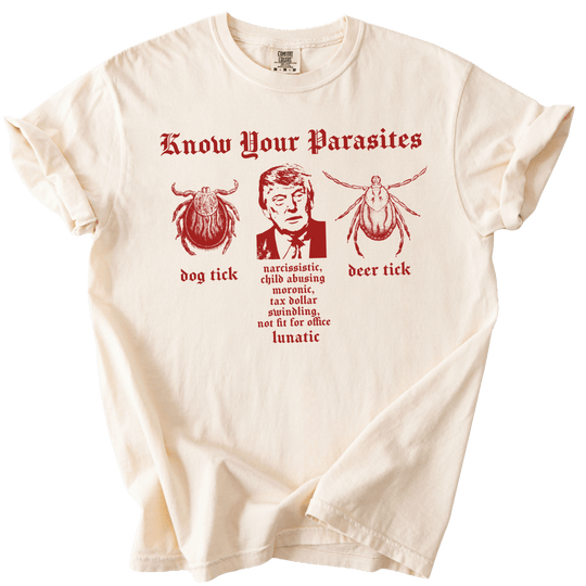 Know Your Parasites Tee - The Rogue Petal Co. - T-Shirt