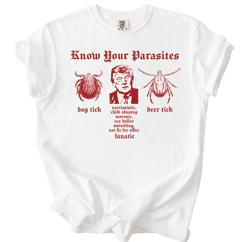 Know Your Parasites Tee - The Rogue Petal Co. - T-Shirt