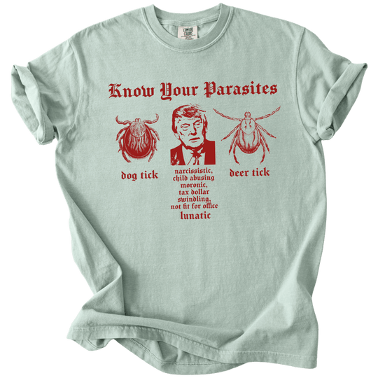 Know Your Parasites Tee - The Rogue Petal Co. - T-Shirt