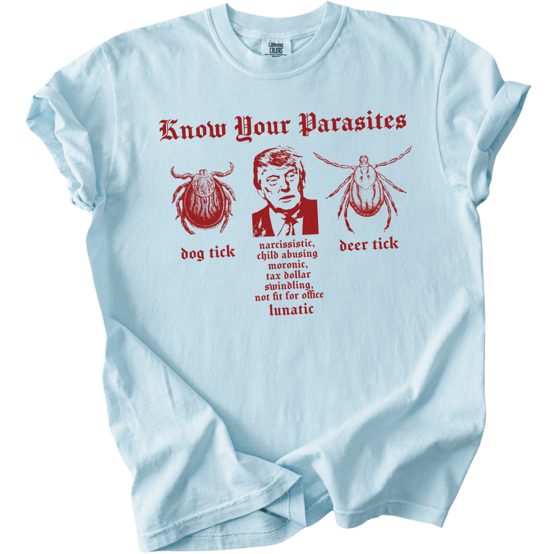 Know Your Parasites Tee - The Rogue Petal Co. - T-Shirt