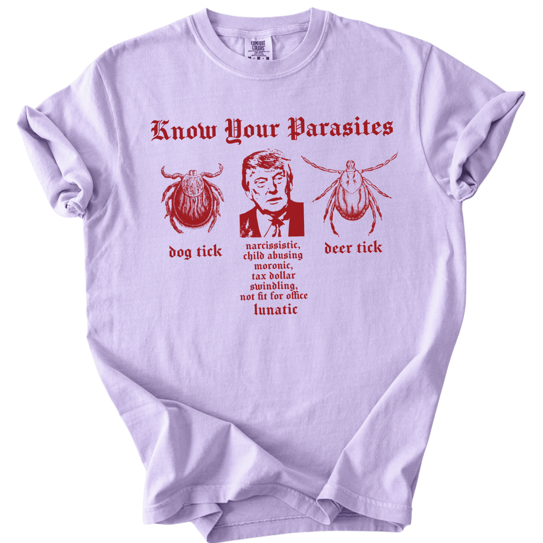 Know Your Parasites Tee - The Rogue Petal Co. - T-Shirt