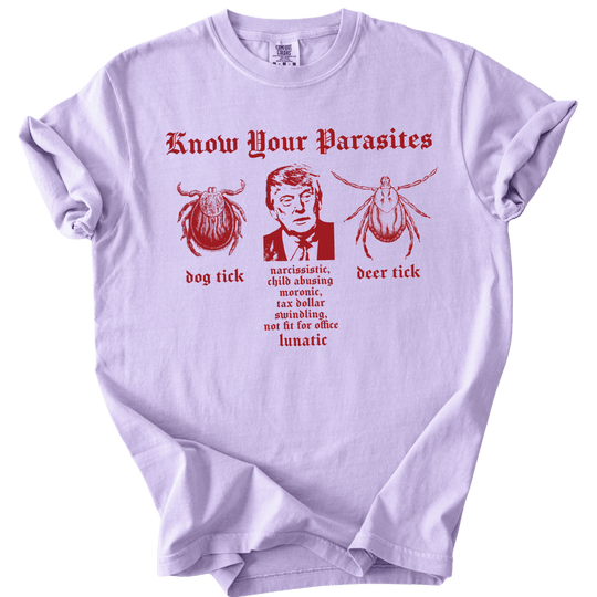 Know Your Parasites Tee - The Rogue Petal Co. - T-Shirt