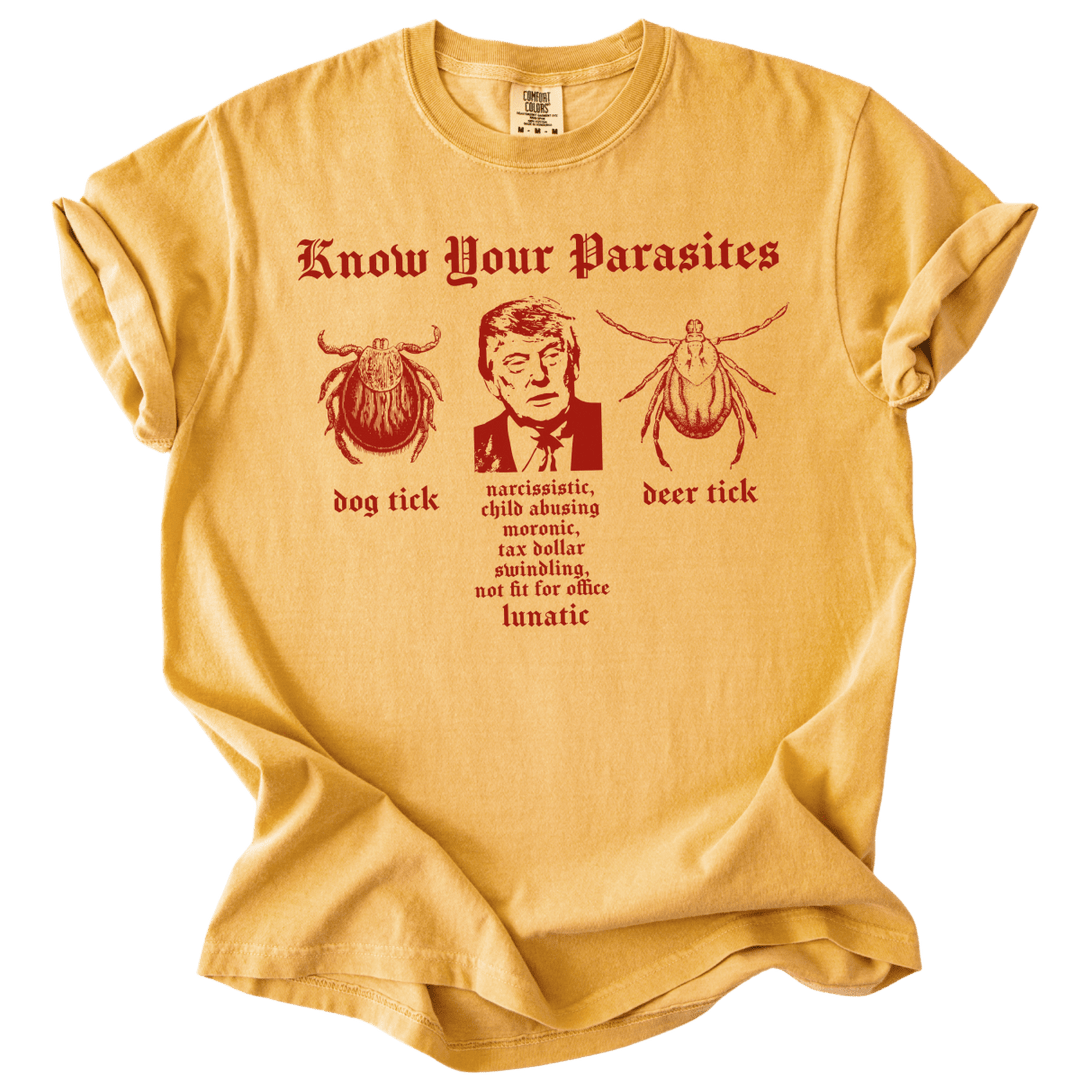 Know Your Parasites Tee - The Rogue Petal Co. - T-Shirt