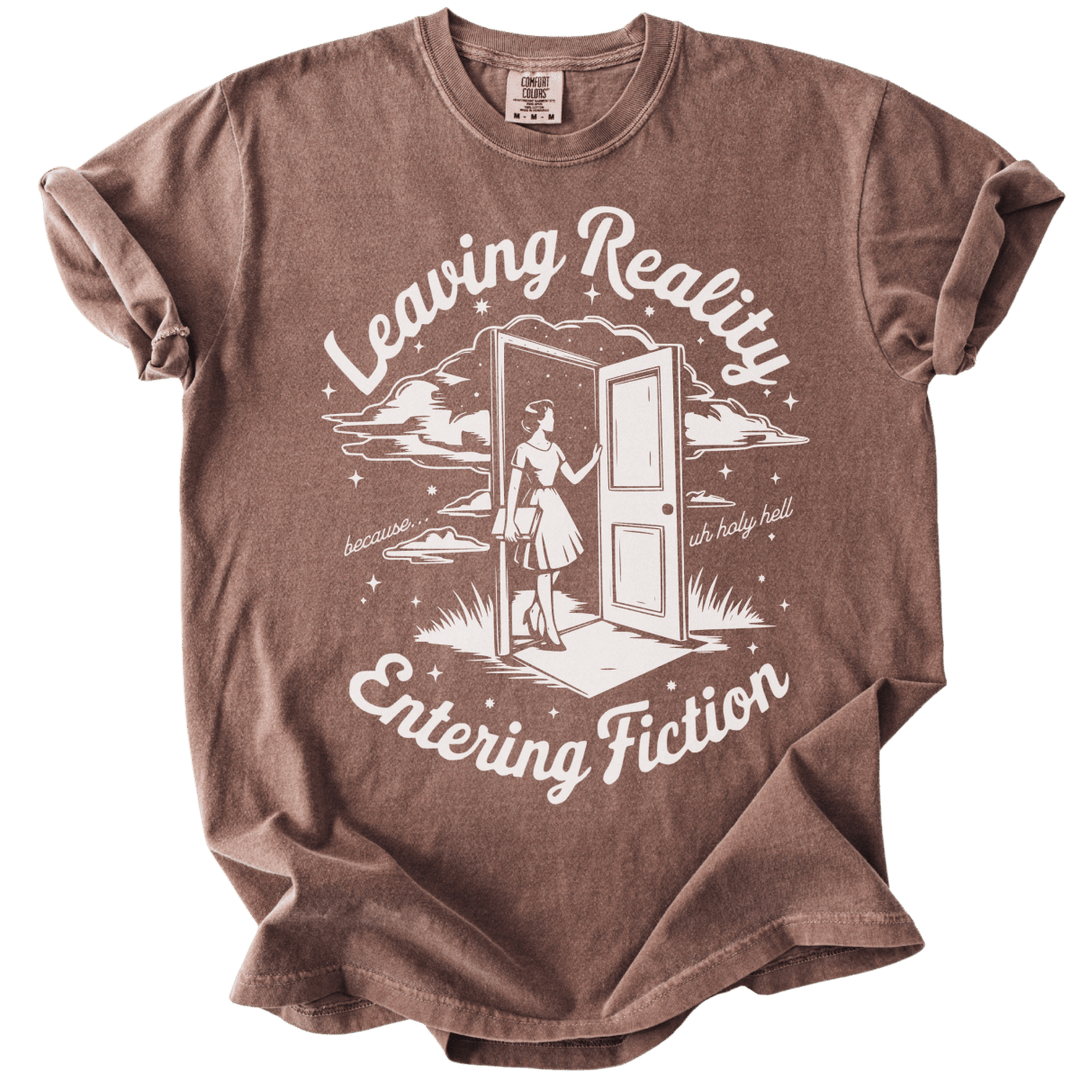 Leaving Reality Entering Fiction Tee - The Rogue Petal Co. - T-Shirt