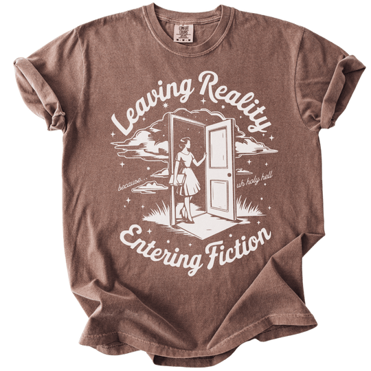 Leaving Reality Entering Fiction Tee - The Rogue Petal Co. - T-Shirt