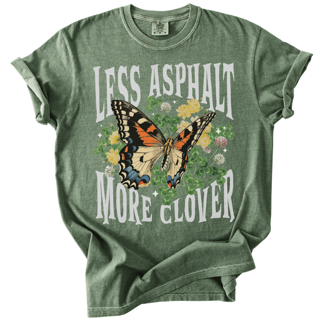 Less Asphalt More Clover Tee - The Rogue Petal Co. - T-Shirt