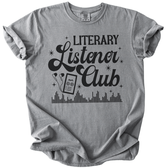 Literary Listener Club Tee - The Rogue Petal Co. - T-Shirt