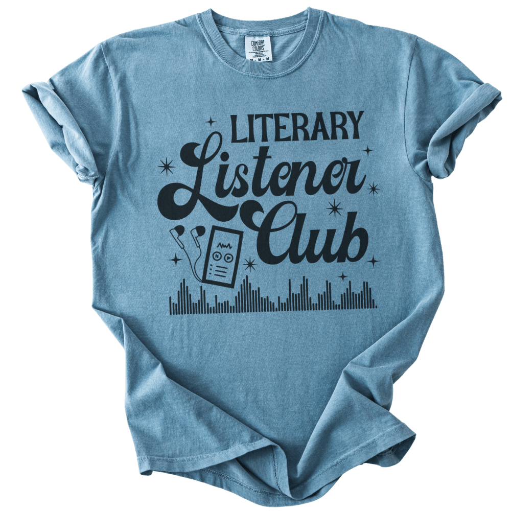 Literary Listener Club Tee - The Rogue Petal Co. - T-Shirt