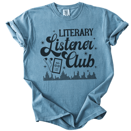 Literary Listener Club Tee - The Rogue Petal Co. - T-Shirt