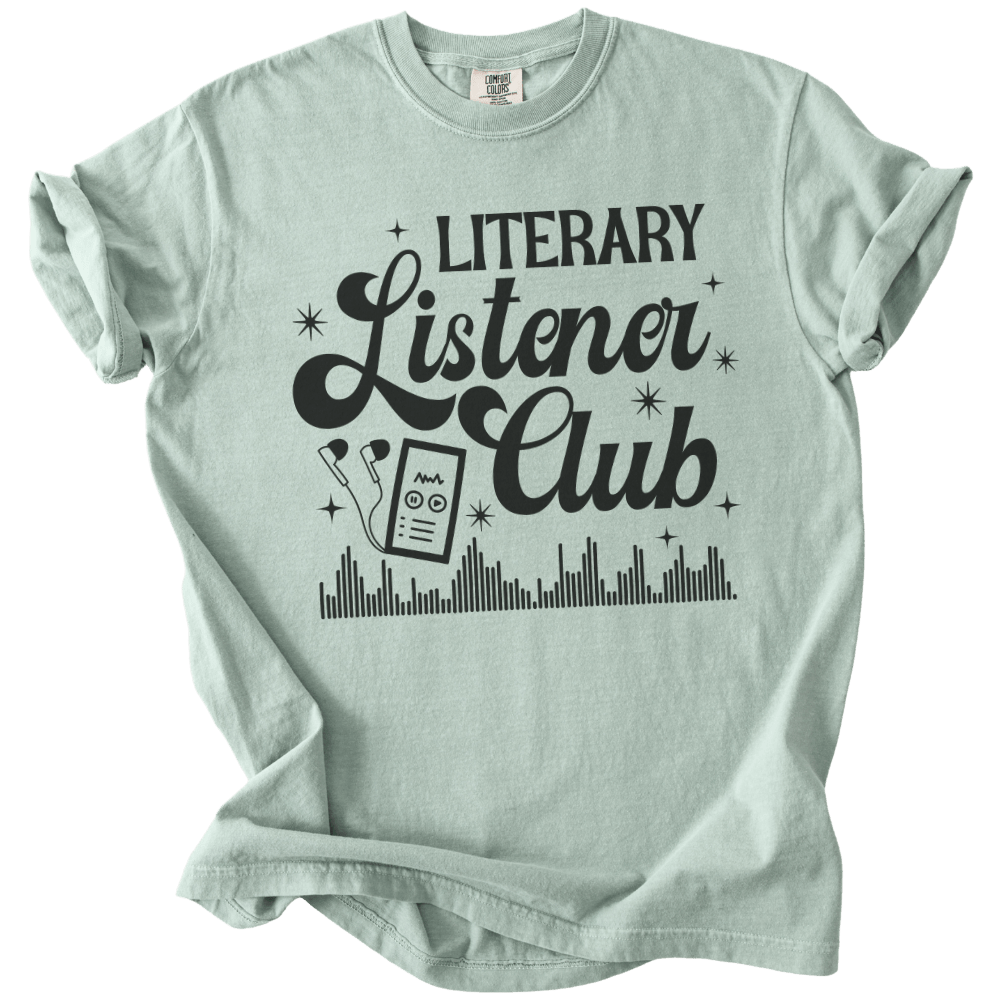 Literary Listener Club Tee - The Rogue Petal Co. - T-Shirt