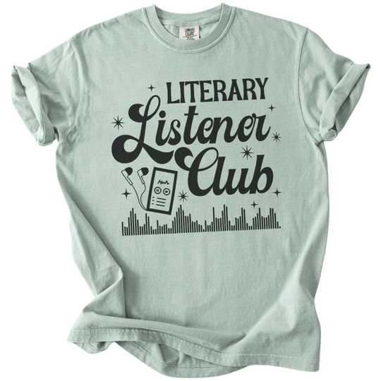 Literary Listener Club Tee - The Rogue Petal Co. - T-Shirt