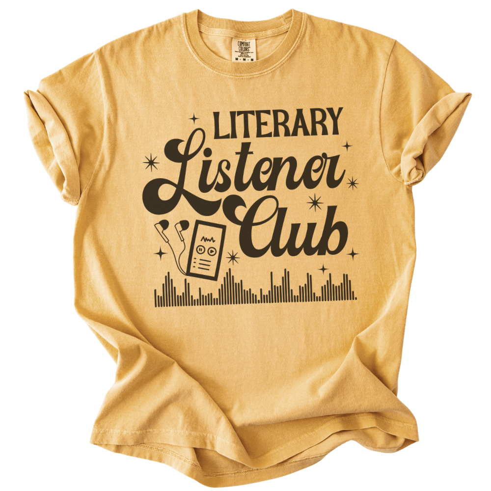 Literary Listener Club Tee - The Rogue Petal Co. - T-Shirt