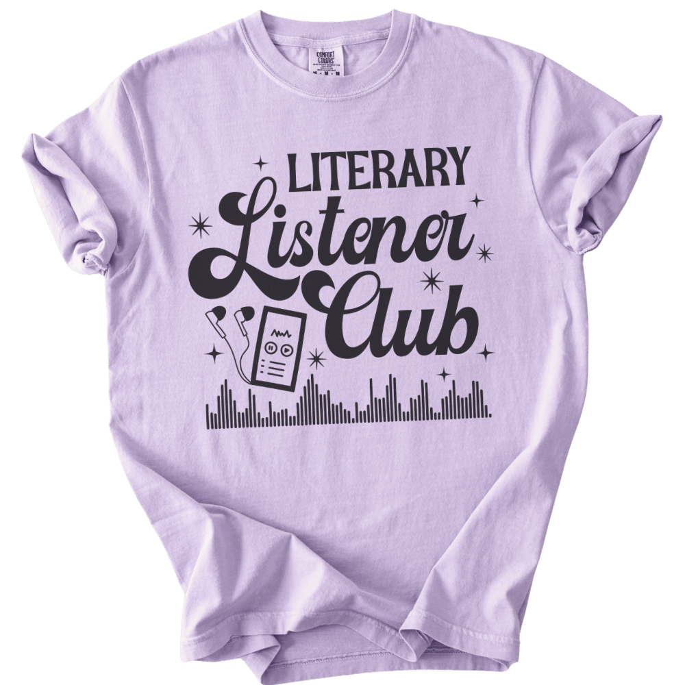 Literary Listener Club Tee - The Rogue Petal Co. - T-Shirt