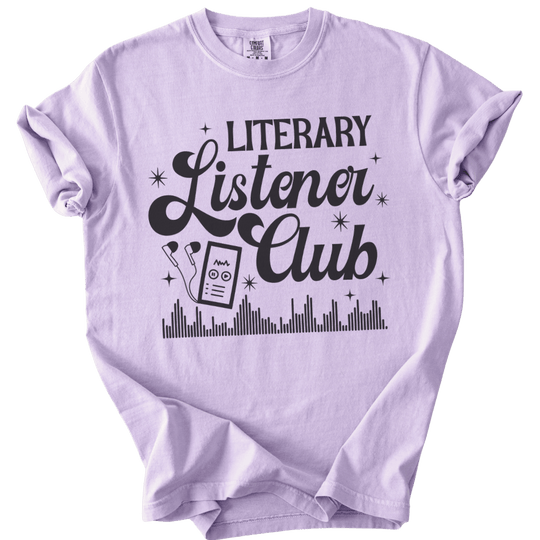 Literary Listener Club Tee - The Rogue Petal Co. - T-Shirt