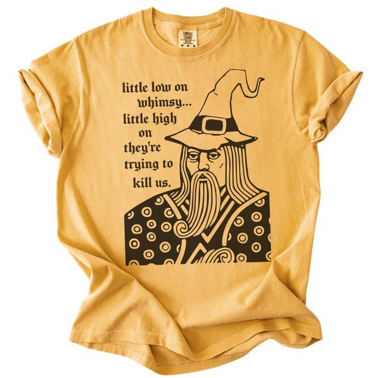 Little Low on Whimsy Wizard Tee - The Rogue Petal Co. - T-Shirt