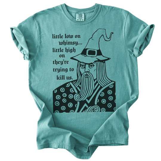 Little Low on Whimsy Wizard Tee - The Rogue Petal Co. - T-Shirt