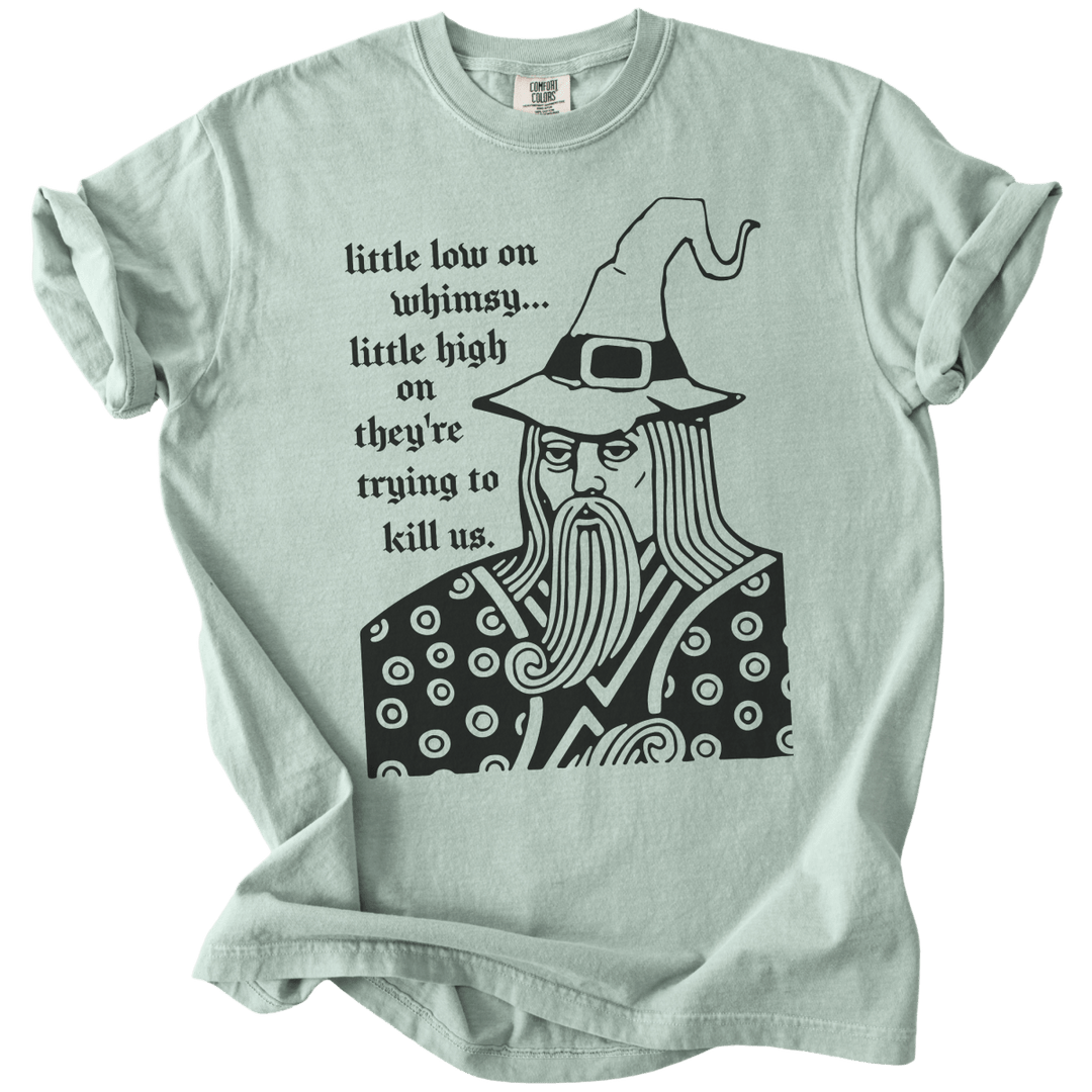 Little Low on Whimsy Wizard Tee - The Rogue Petal Co. - T-Shirt