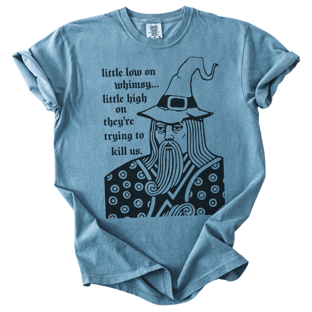 Little Low on Whimsy Wizard Tee - The Rogue Petal Co. - T-Shirt