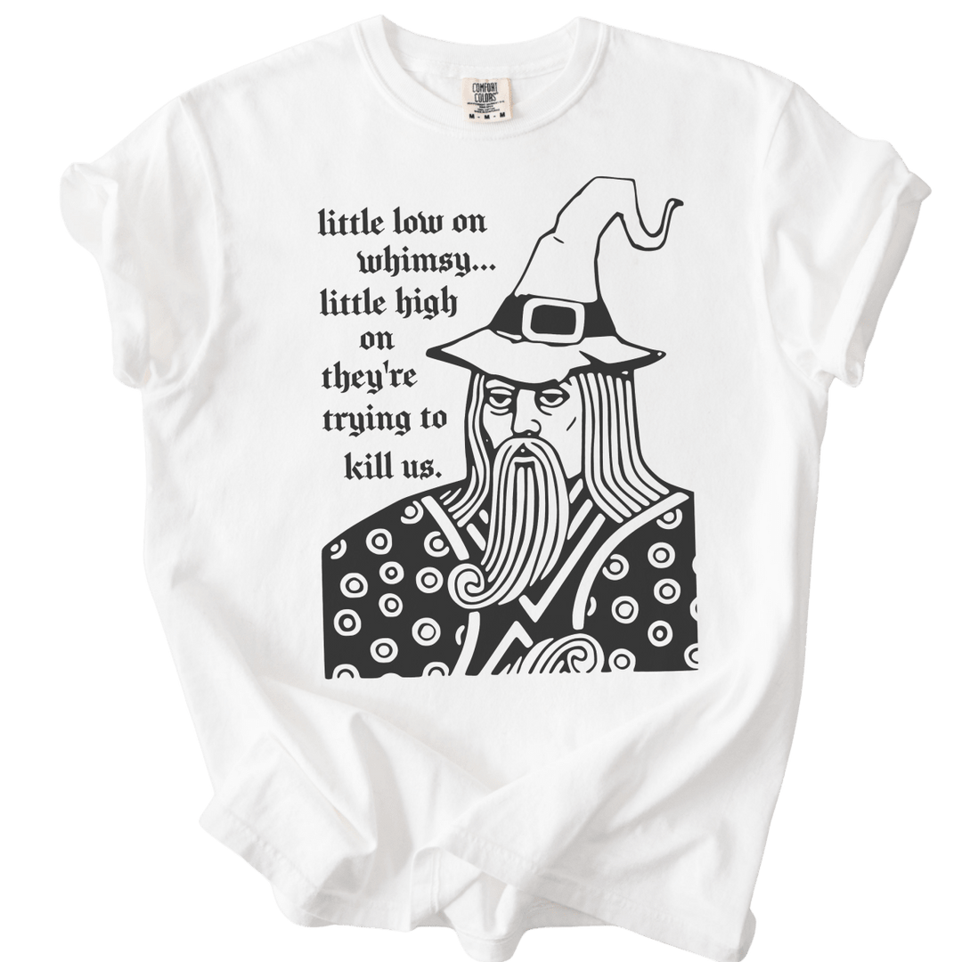 Little Low on Whimsy Wizard Tee - The Rogue Petal Co. - T-Shirt