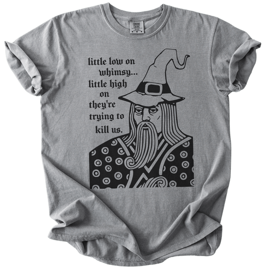 Little Low on Whimsy Wizard Tee - The Rogue Petal Co. - T-Shirt