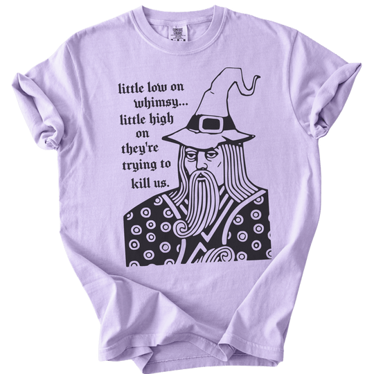Little Low on Whimsy Wizard Tee - The Rogue Petal Co. - T-Shirt