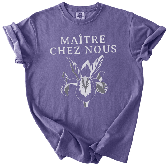 Maître Chez Nous Iris Tee - The Rogue Petal Co. - T-Shirt