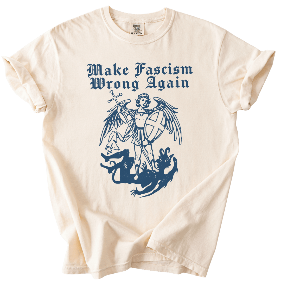 Make Fascism Wrong Again Tee - The Rogue Petal Co. - T-Shirt