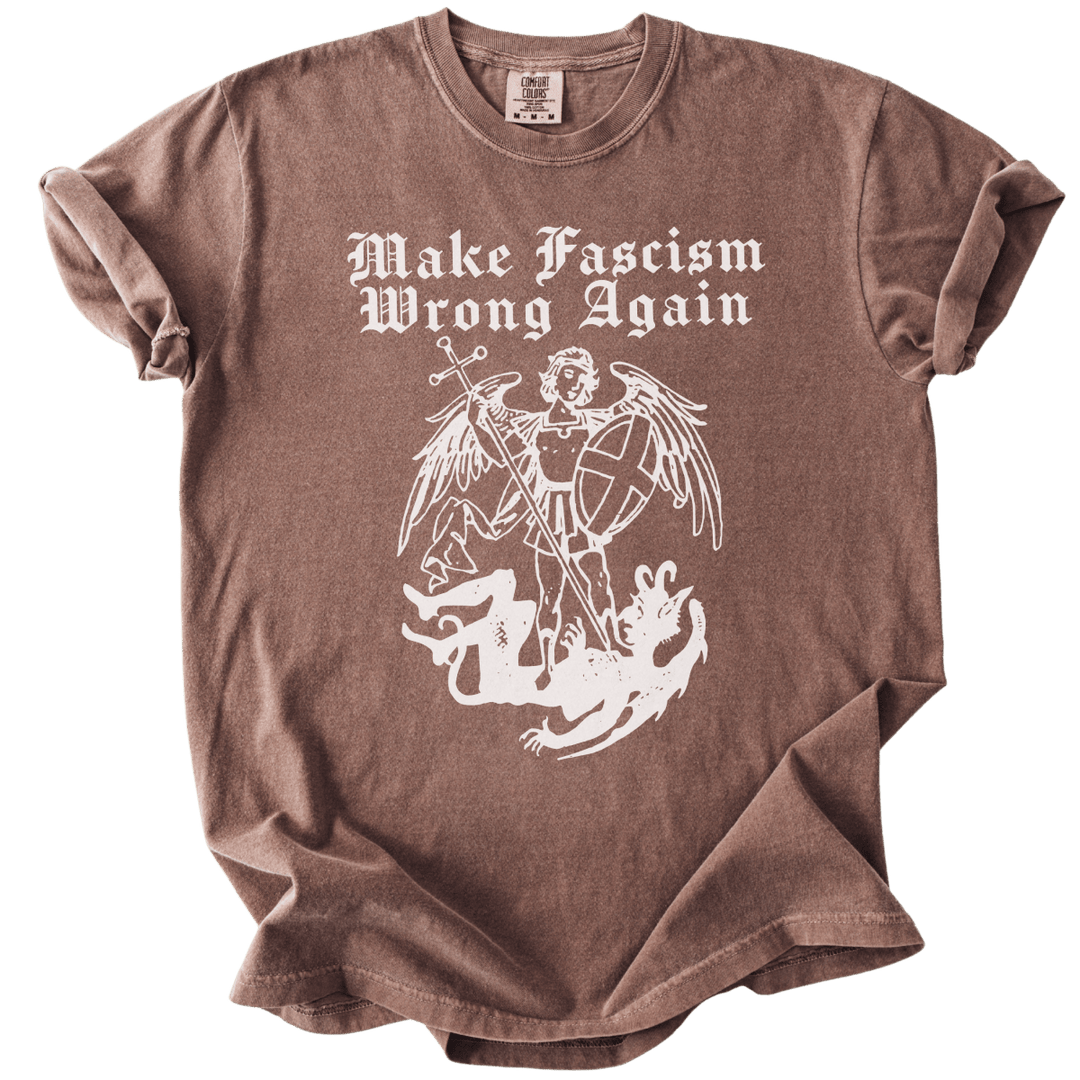 Make Fascism Wrong Again Tee - The Rogue Petal Co. - T-Shirt