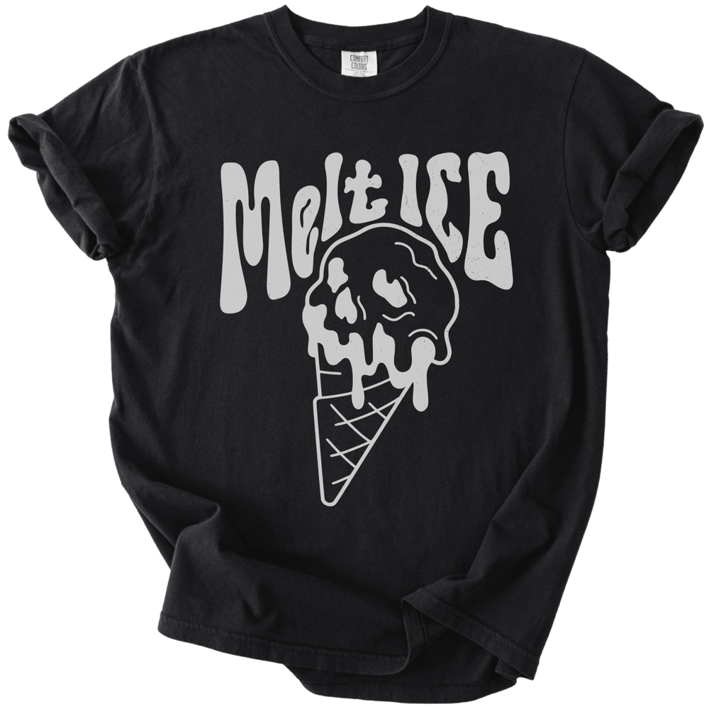 Melt Ice Ice Cream Skull Tee - The Rogue Petal Co. - T-Shirt