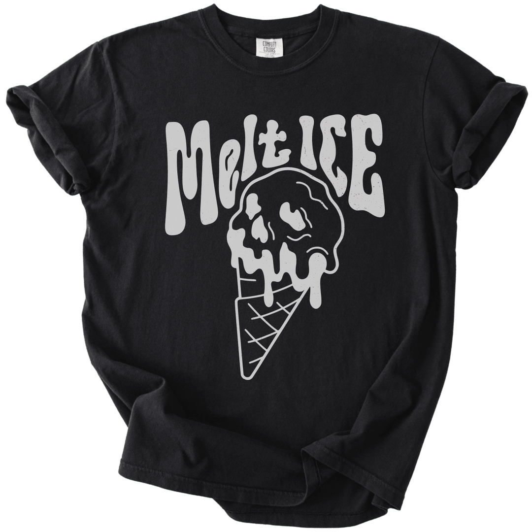 Melt Ice Ice Cream Skull Tee - The Rogue Petal Co. - T-Shirt