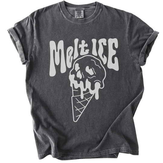 Melt Ice Ice Cream Skull Tee - The Rogue Petal Co. - T-Shirt