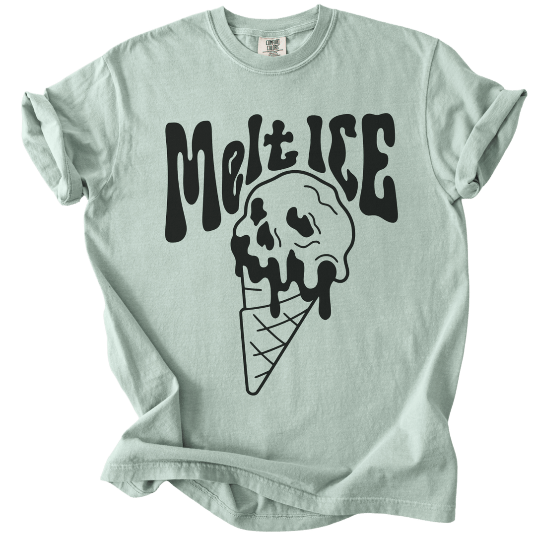 Melt Ice Ice Cream Skull Tee - The Rogue Petal Co. - T-Shirt