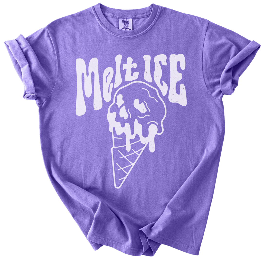 Melt Ice Ice Cream Skull Tee - The Rogue Petal Co. - T-Shirt