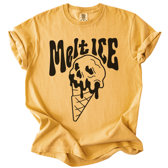 Melt Ice Ice Cream Skull Tee - The Rogue Petal Co. - T-Shirt