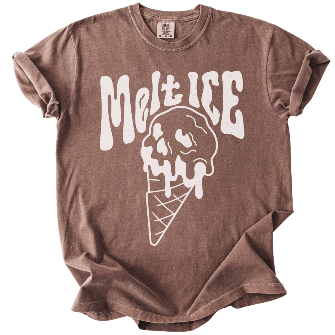 Melt Ice Ice Cream Skull Tee - The Rogue Petal Co. - T-Shirt