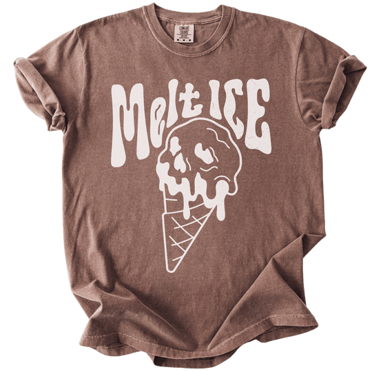 Melt Ice Ice Cream Skull Tee - The Rogue Petal Co. - T-Shirt