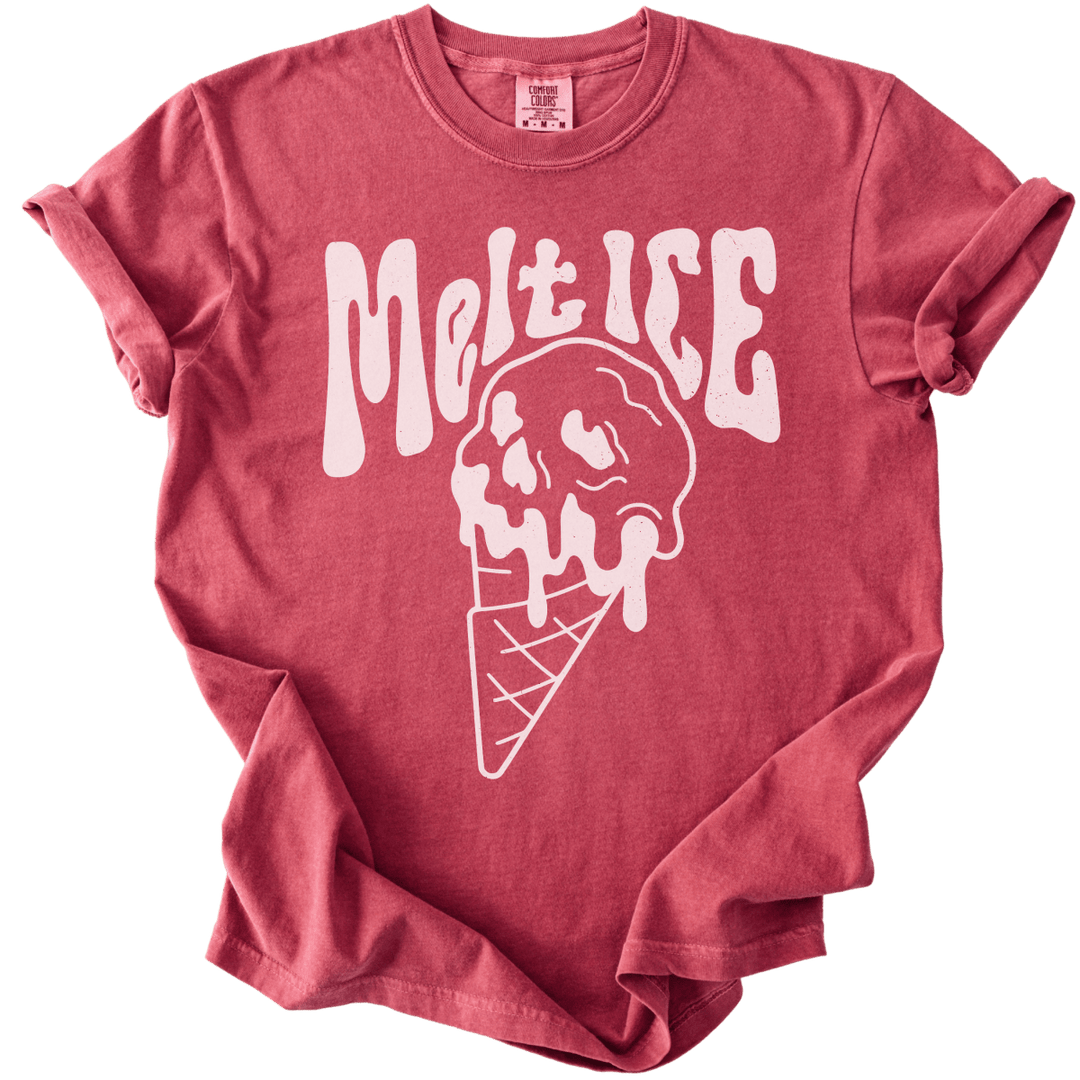 Melt Ice Ice Cream Skull Tee - The Rogue Petal Co. - T-Shirt