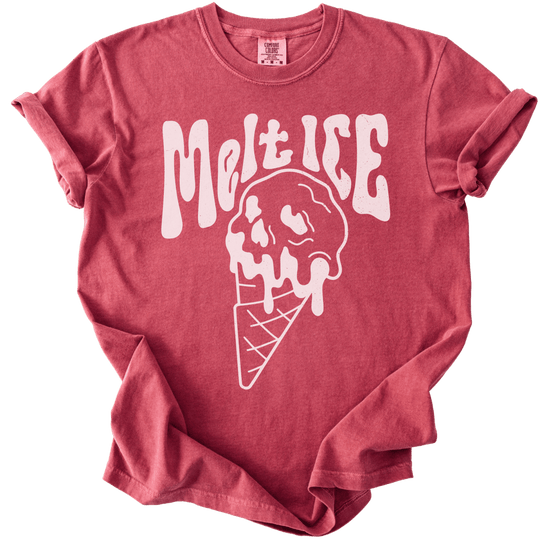 Melt Ice Ice Cream Skull Tee - The Rogue Petal Co. - T-Shirt