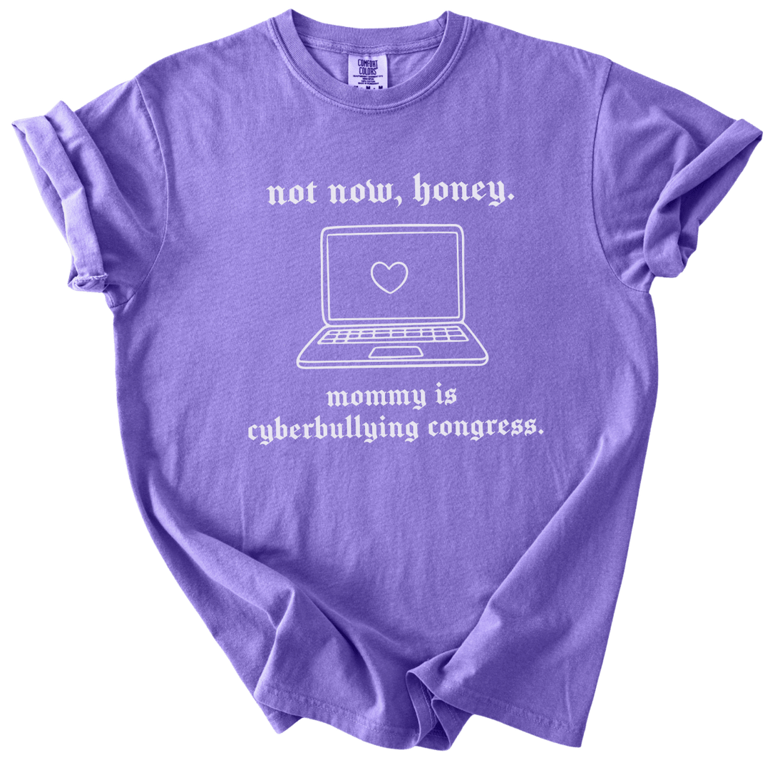 Mommy is Cyberbullying Congress Tee - The Rogue Petal Co. - T-Shirt
