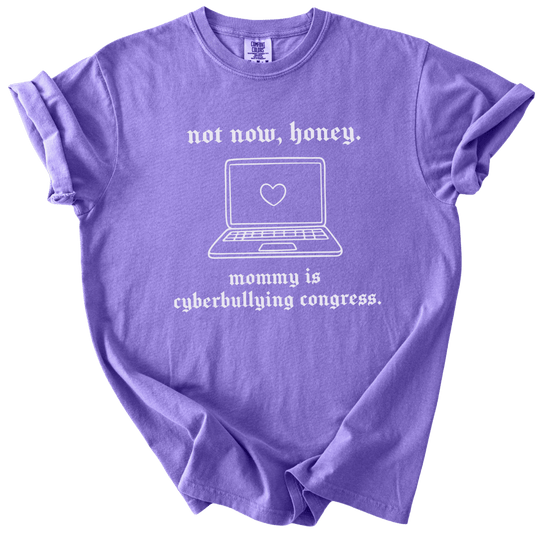 Mommy is Cyberbullying Congress Tee - The Rogue Petal Co. - T-Shirt