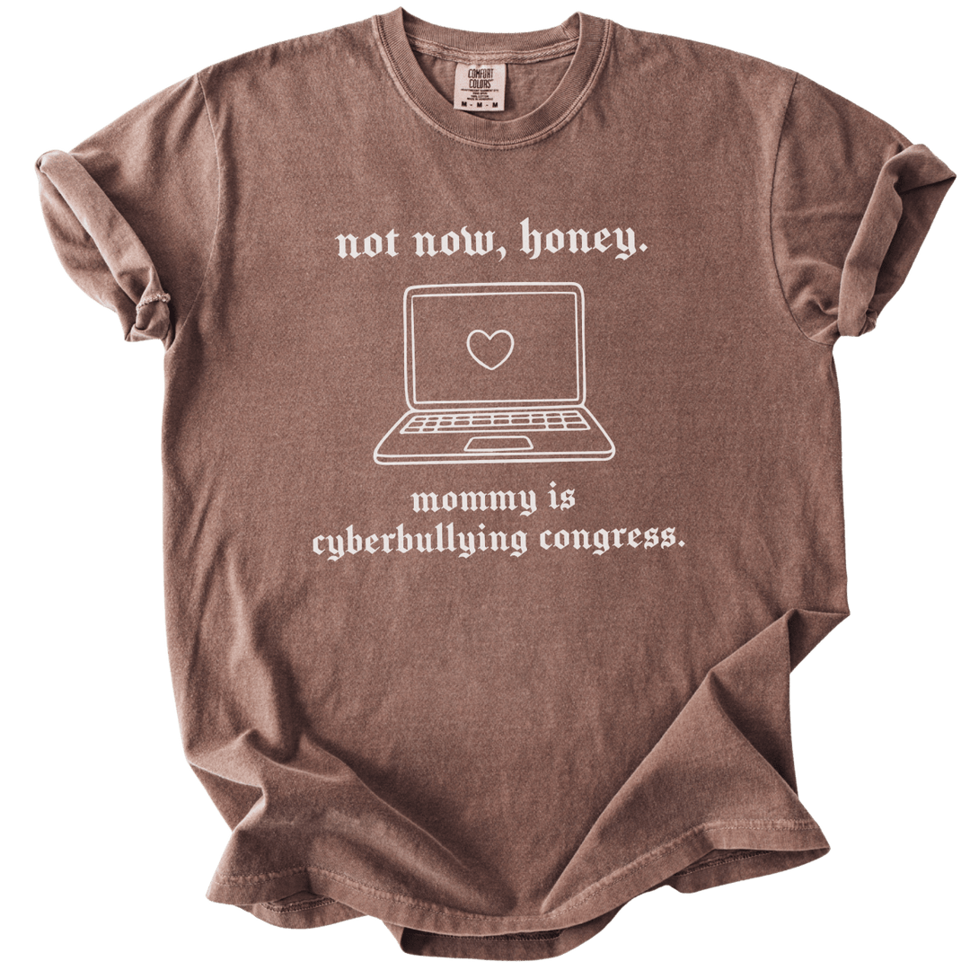 Mommy is Cyberbullying Congress Tee - The Rogue Petal Co. - T-Shirt