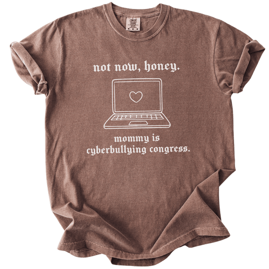 Mommy is Cyberbullying Congress Tee - The Rogue Petal Co. - T-Shirt