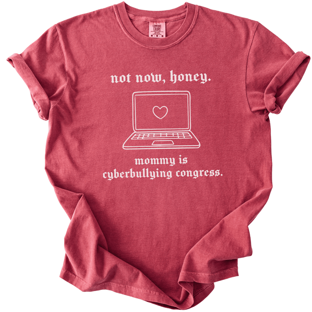 Mommy is Cyberbullying Congress Tee - The Rogue Petal Co. - T-Shirt