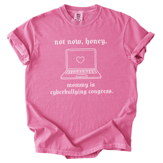 Mommy is Cyberbullying Congress Tee - The Rogue Petal Co. - T-Shirt