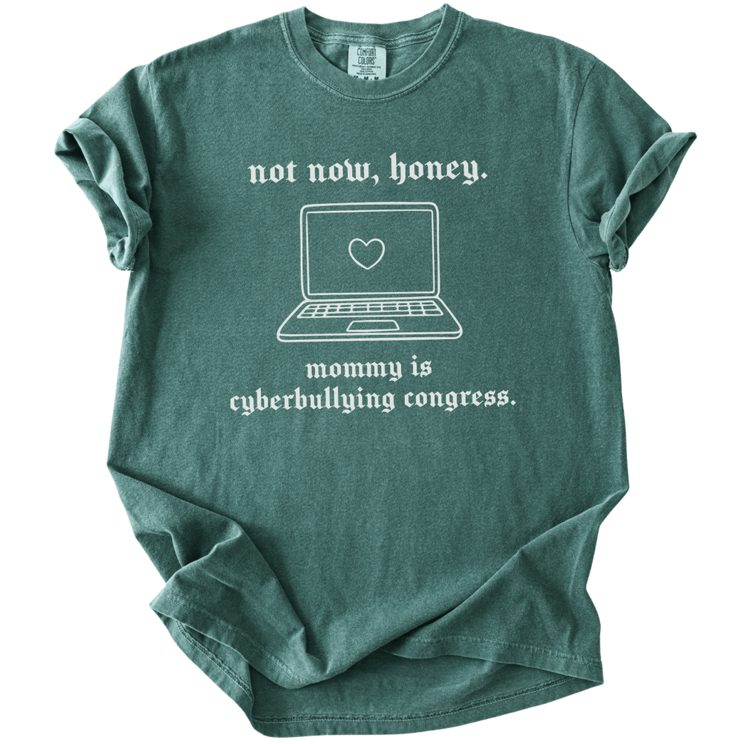 Mommy is Cyberbullying Congress Tee - The Rogue Petal Co. - T-Shirt
